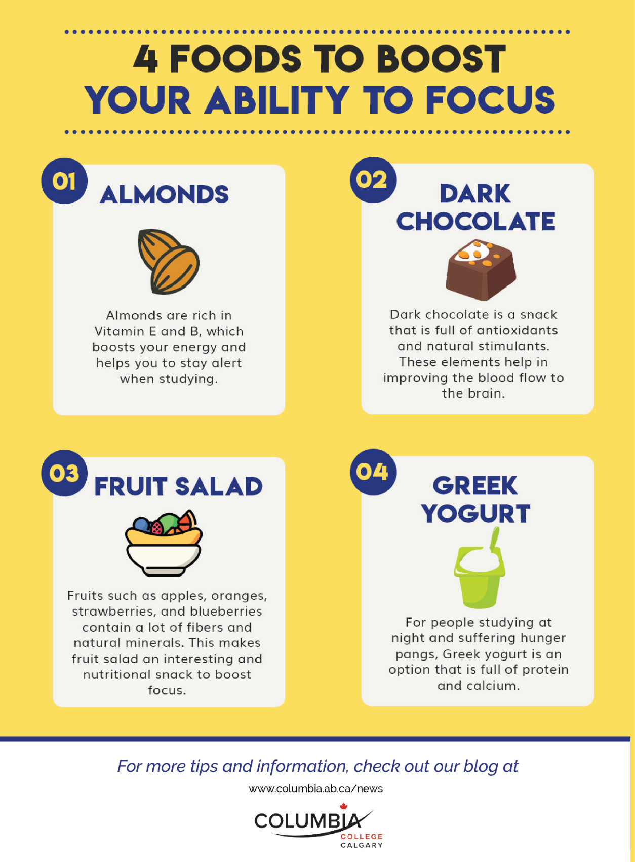 Foods To Boost Your Ability To Focus