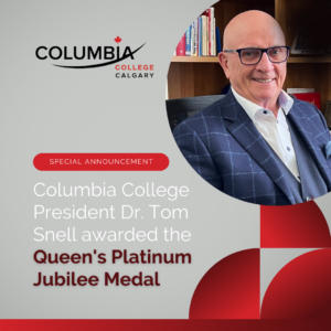 Dr. Tom Snell, Awarded Queen’s Platinum Jubilee Medal