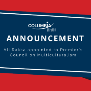 Ali Rakka Appointed to the Premiers Council on Multiculturalism